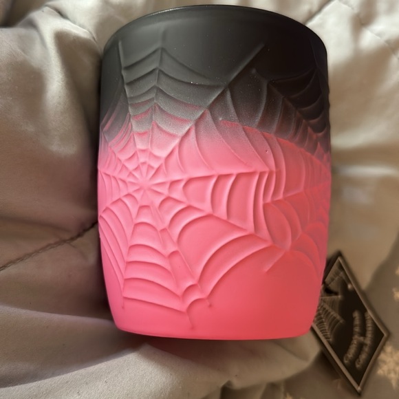 Halloween cobwebs and cauldrons ombre spiderweb mug - Picture 3 of 5